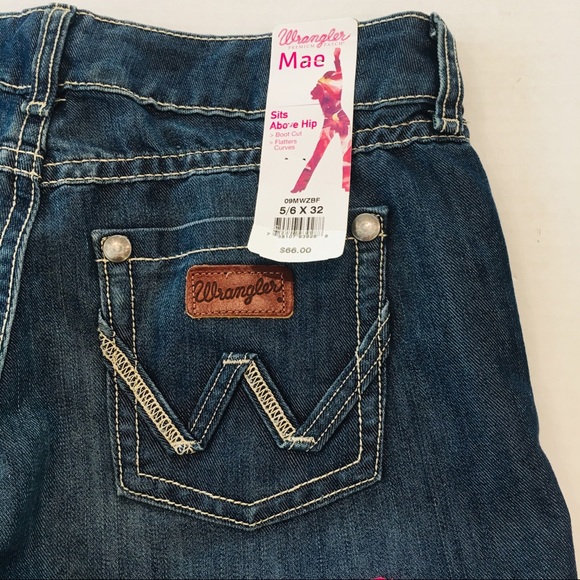 New w/Tags! Wrangler Mae Retro Bootcut Jeans - Picture 5 of 7